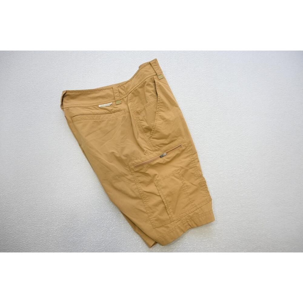 ExOfficio Cargo Shorts Brown‎ Nylon Hiking Camping Trekking Mens Size 28
